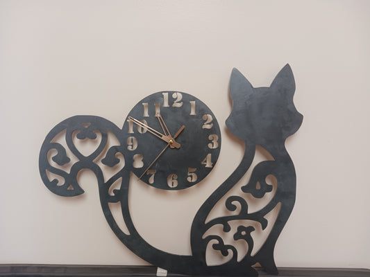 Cat clock